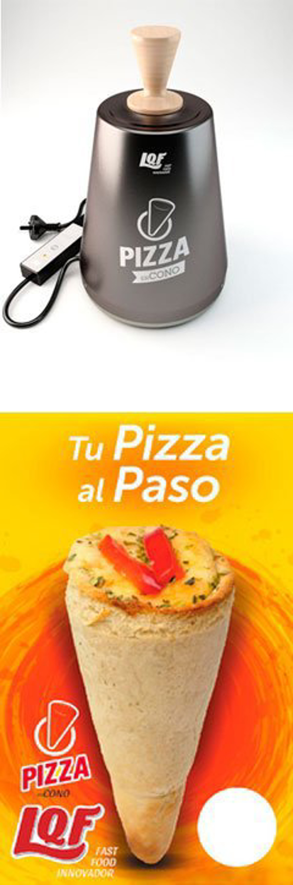 Franquicia LQF Pizza en Cono Franquicia LQF Pizza en Cono