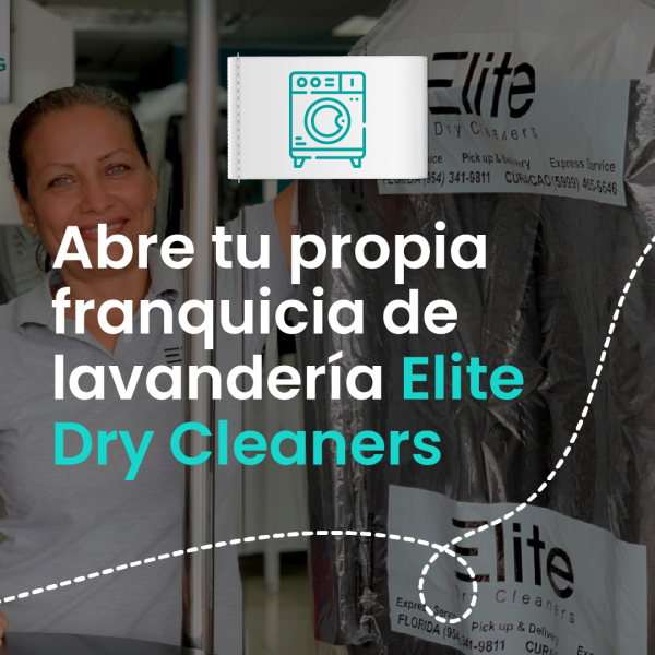 ¿Quieres abrir tu propia franquicia de lavandería de Elite Dry Cleaners?