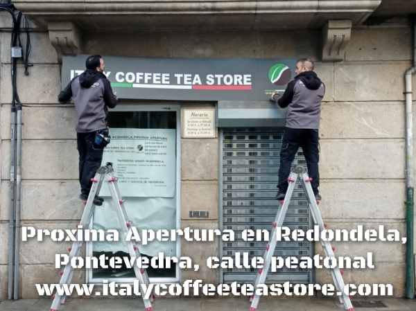 Nueva apertura Tienda-Degustación-Distribución de la franquicia  Italy Coffee Tea Store.